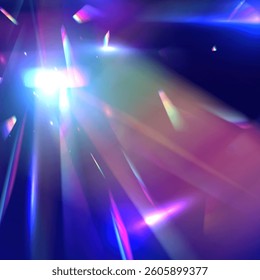 Digital Light Veil: A Captivating Abstract Play of Purple, Pink, and Cyan Beams Merging into a Futuristic Haze of Motion, Transparency, and Technological Elegance.