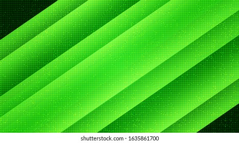 Digital Line on Green Technology Background,Hi-tech Digital and security Concept design,Free Space For text in put,Vector illustration.