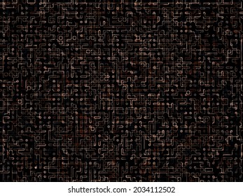Digital lines technology background. texture
