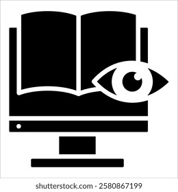 Digital Literacy Icon Element For Design