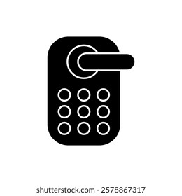digital lock icons  symbol vector elements for infographic web