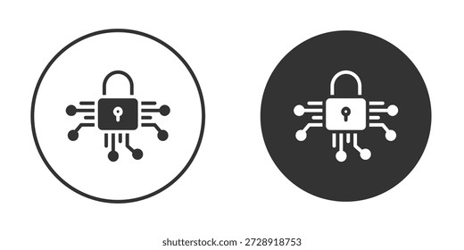 Diseños de Vector de Clipart de iconos bloqueados digitales para proyectos gráficos