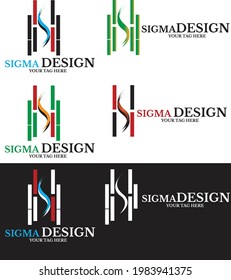 Digital logo and colourfull type