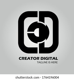 Digital logo creator can be used for company brands