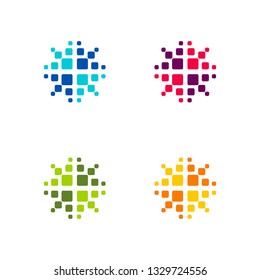Digital logos are suitable for companies in the technology field