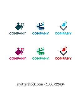 Digital logos are suitable for companies in the technology field