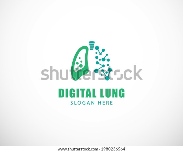 digital
lung logo creative design template icon
symbol
