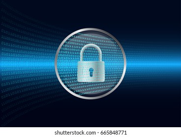 Digital Magnifying Glass scanning and identifying data; computer security concept