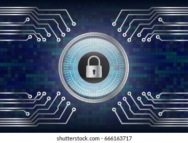 Digital Magnifying Glass scanning and identifying data; computer security concept