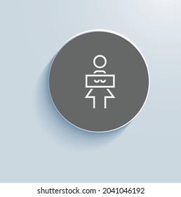 Digital Mammography Icon vector Design