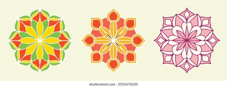 Digital Mandala Art, Geometric Mandala Vector, Sacred Geometry, Mandala Pattern, Symmetrical Design, Circular Art, Meditation Mandala Vector Design