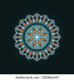 Digital Mandala - Fram - Vector Art