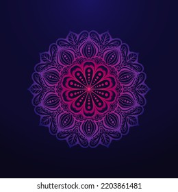 Digital Mandala - Fram - Vector Art