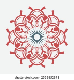 Design de arte vetorial Mandala digital, o guia final para a teoria Mandala colorida para designers