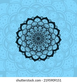 Mandala digital - Arte vector - Arte de Mandala floral