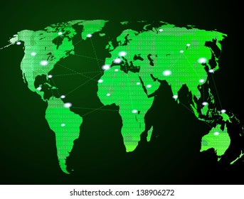 digital map green