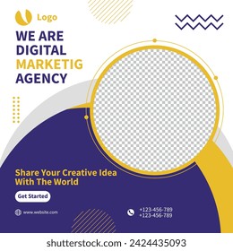 Digital Marketing Agency Banner Template
