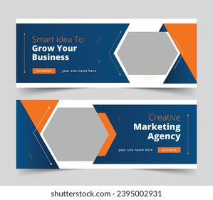 Digital Marketing Agency Business Social Media Cover, Business Social Media Post, Vector, Social Media Post