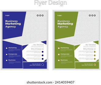 Digital marketing agency and business social media banner or flyer post template