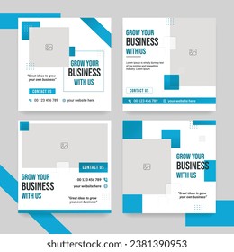digital marketing agency and corporate social media post or business promotion template