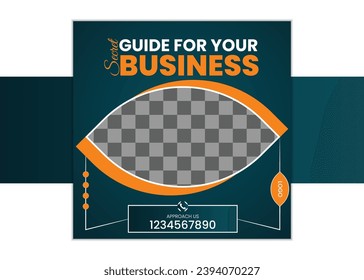 Digital marketing agency and corporate social media post design