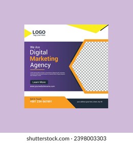 digital marketing agency and corporate social media banner