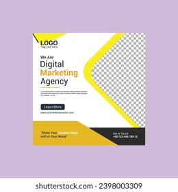 digital marketing agency and corporate social media banner