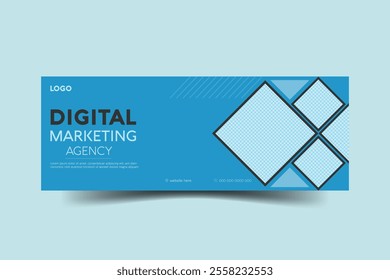 Digital Marketing Agency Facebook cover photo design