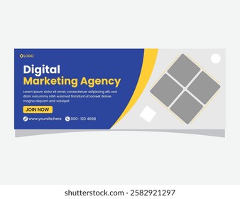 Digital Marketing Agency Facebook Cover