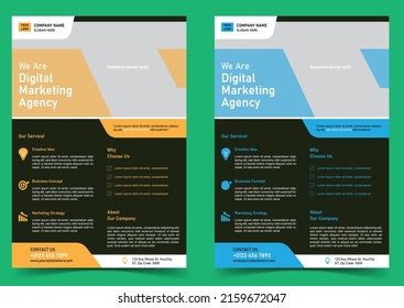 Digital Marketing Agency Flyer Design