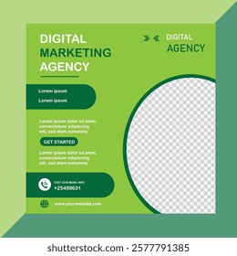 Digital Marketing Agency Flyer Template Design