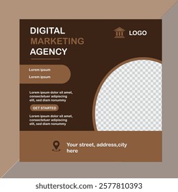 Digital Marketing Agency Flyer Template Design