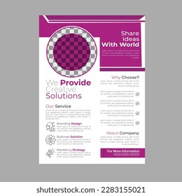 Digital marketing agency join our community and make lifelong connections flyer design