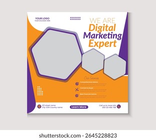 Digital Marketing Agency Post Template
