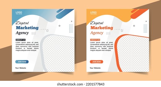 Digital Marketing Agency post Templet Design