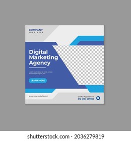 Digital Marketing Agency Social Media Banner Template