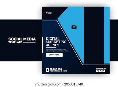 Digital Marketing Agency social media post template