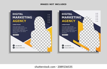 Digital Marketing Agency Social Media Post Template