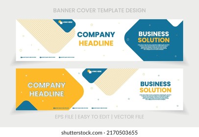 Digital Marketing Agency Social Media Linked Header Banner Or Cover Photo Template Design. Vector Design Best For Website Advertising Business And More