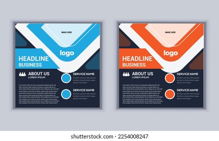 Digital Marketing Agency social media banner design template.