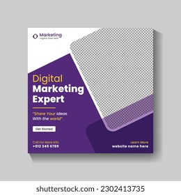 Digital marketing Agency Social media post design