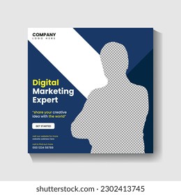 Digital Marketing Agency Social Media Post Design