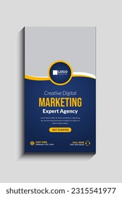 Digital Marketing Agency Social Media Story Template