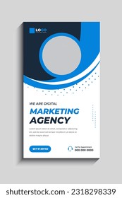 Digital Marketing Agency Social Media Story Template