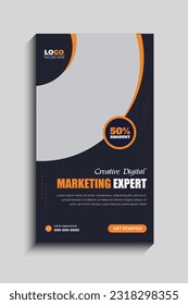 Digital Marketing Agency Social Media Story Template