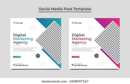 Digital marketing agency social media post design template.eps
