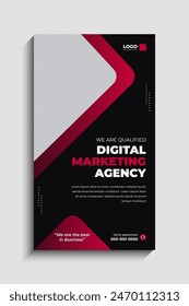 Digital Marketing Agency Social Media Story Template