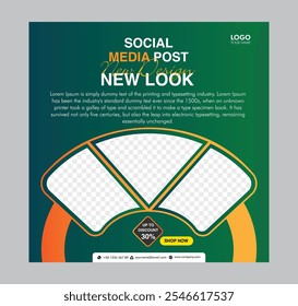 Digital Marketing Agency social media post template. official Social media ads vector templates fully editable, advertising design, business and corporate social media post and web banner