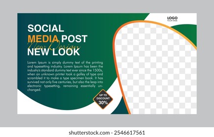 Digital Marketing Agency social media post template. official Social media ads vector templates fully editable, advertising design, business and corporate social media post and web banner