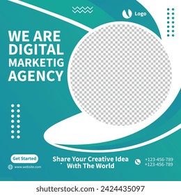 Digital Marketing Agency Web Banner Template